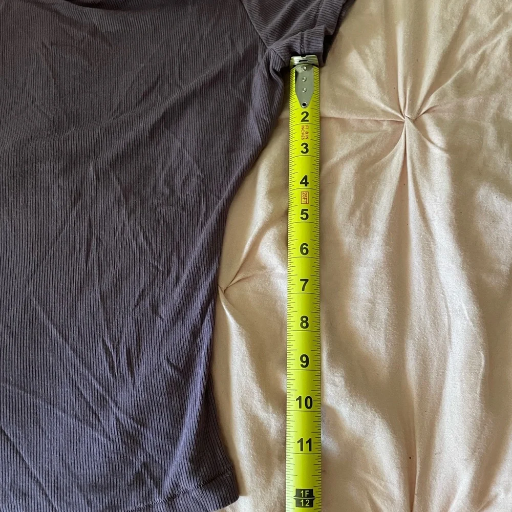 COPY - SKIMS Soft Lounge Baby Tee S in Plum EUC. This cute shirt was a little t… - Picture 3 of 4